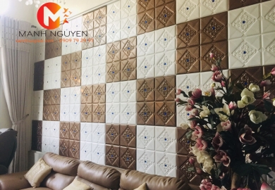 Xốp dán tường phòng ngủ - Mẫu xốp dán tường phòng ngủ đẹp
