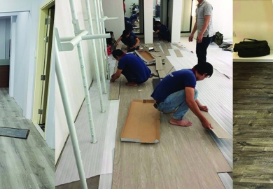 Sàn nhựa chịu lực