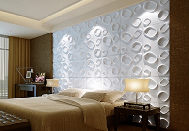 Làm mới căn nhà với xốp dán tường 3D độc đáo