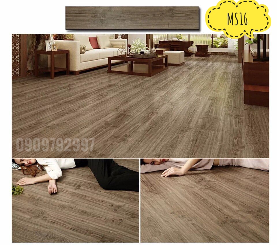 Sàn nhựa giả gỗ giá rẻ quận 5 - màu cổ