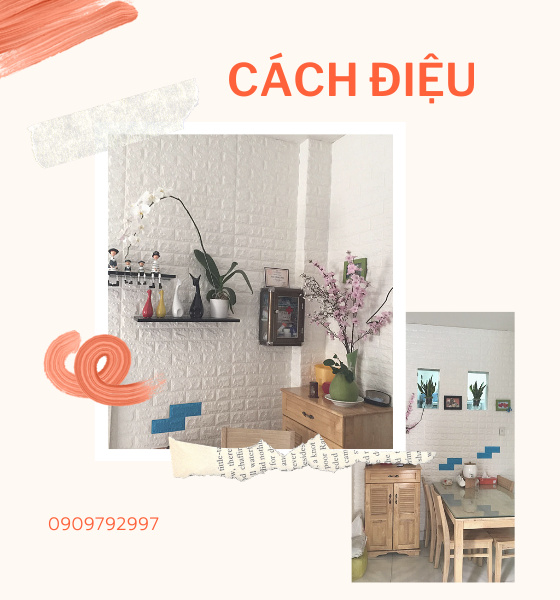 Xốp dán tường - miếng dán tường - tấm dán tường 3d ở quận 9