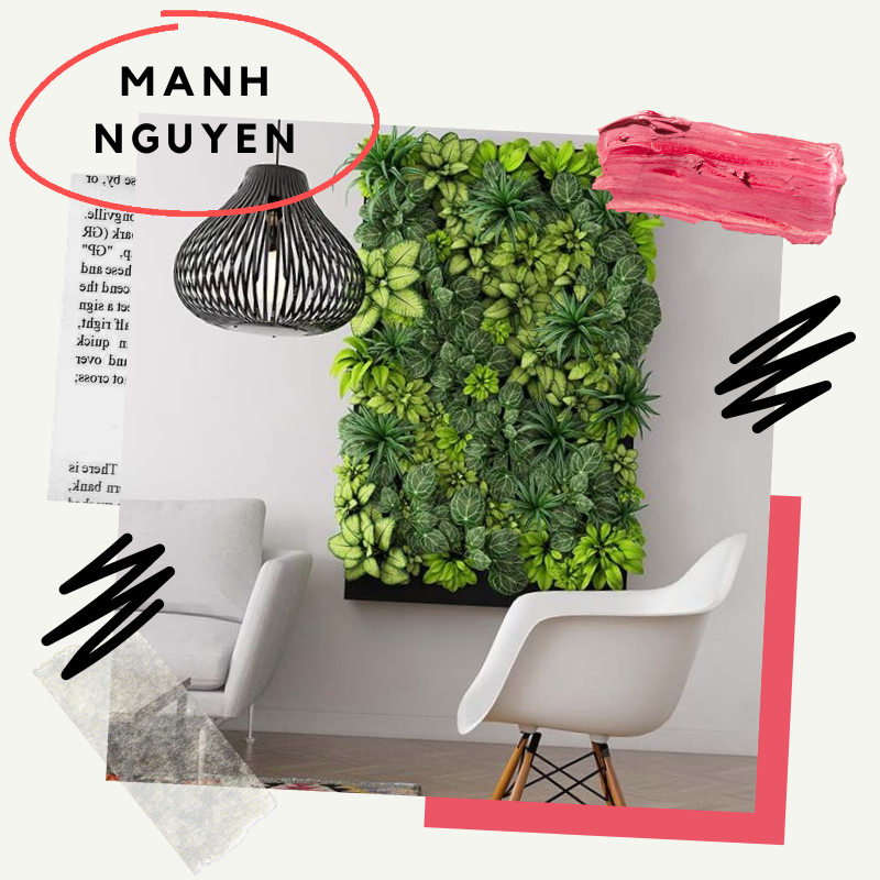 Thi công cỏ trang trí shop mỹ phẩm quận tân bình