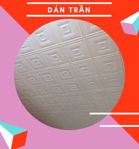Xốp dán tường Dán trần tại Gò Vấp