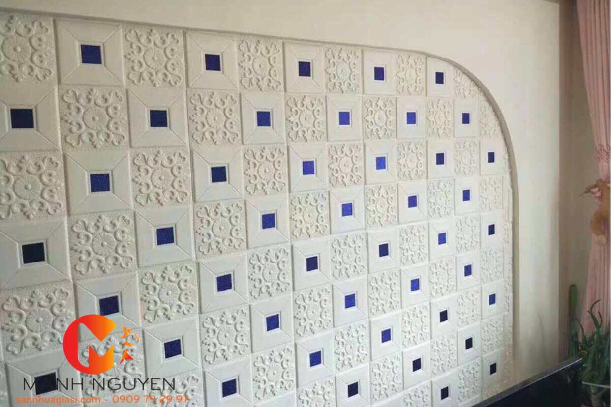Xốp dán tường đính nhủ