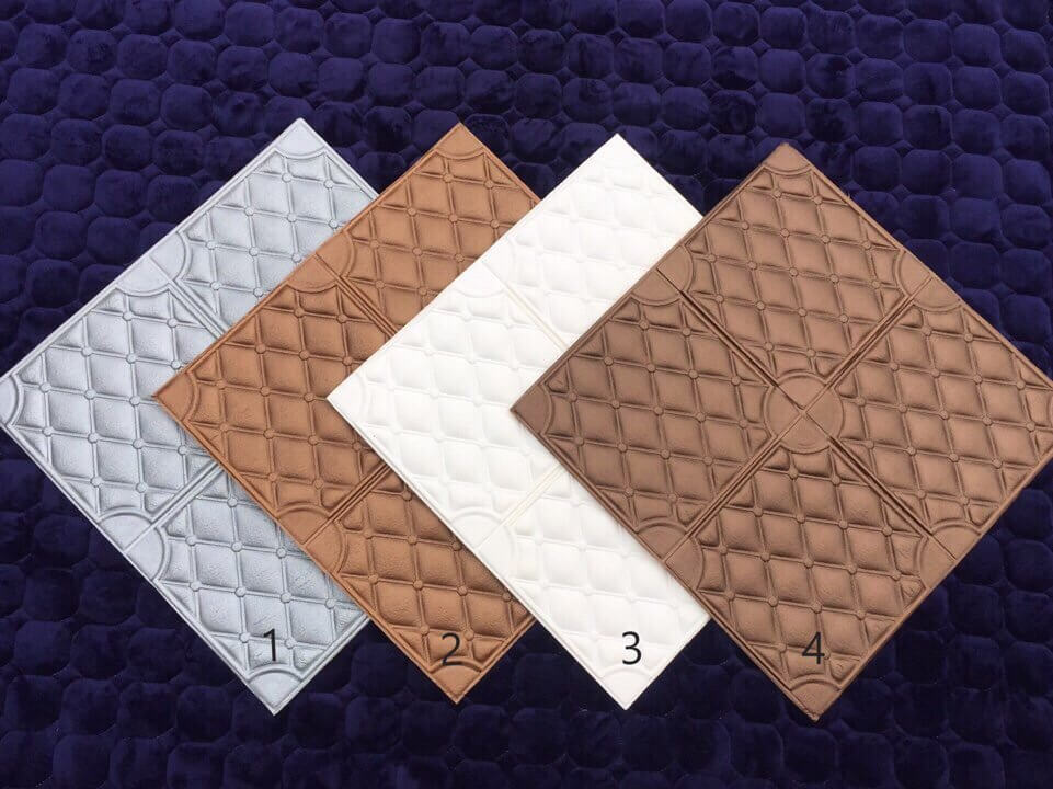 Xốp dán tường giả da giá rẻ quận tân bình